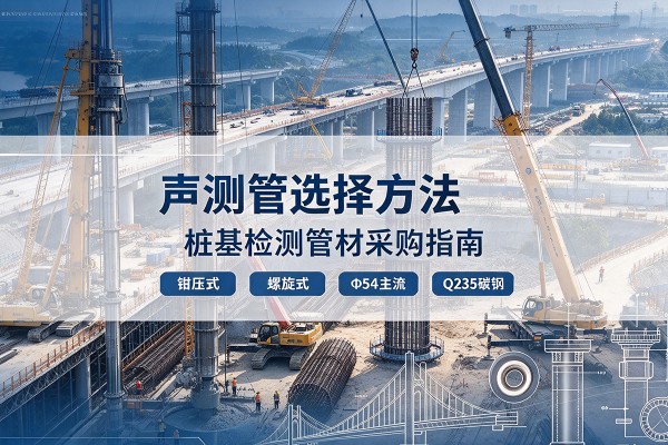 青秀声测管选型标准
