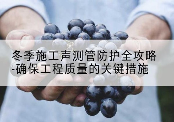 青秀冬季施工声测管有哪些防护要点？-冬季施工声测管防护全攻略-确保工程质量的关键措施